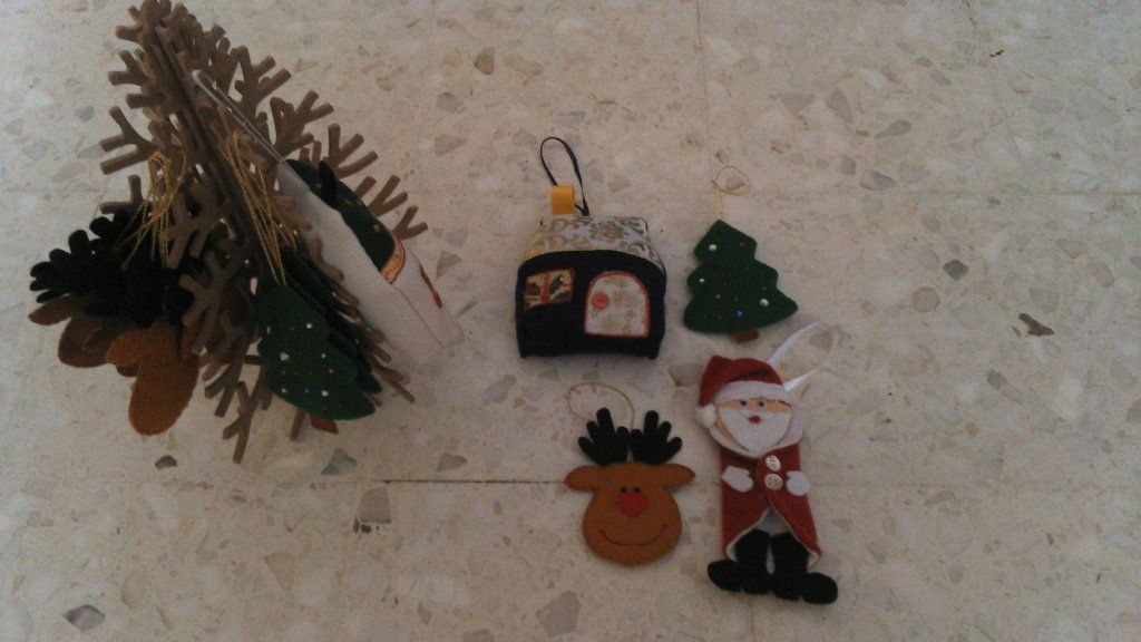 Décorations de Noel.